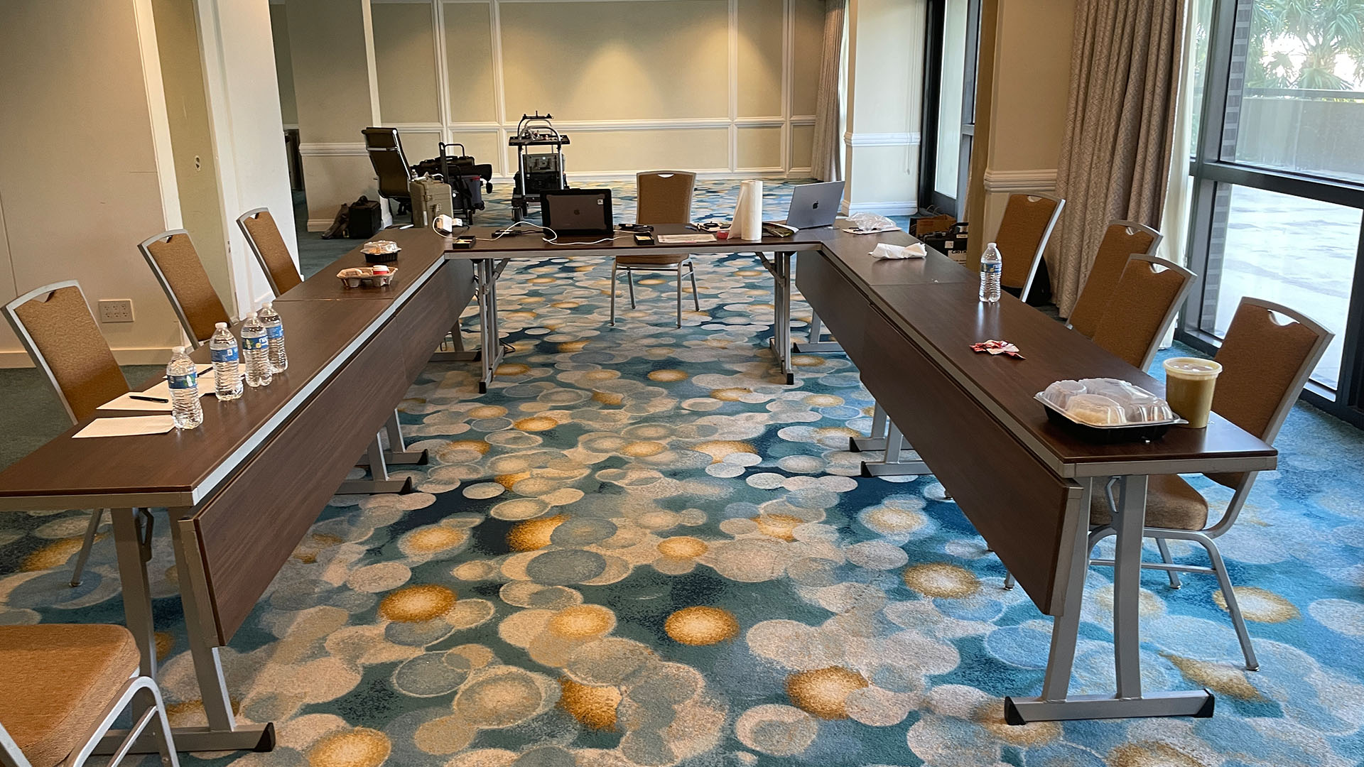 Office - Hilton Miami - room setup